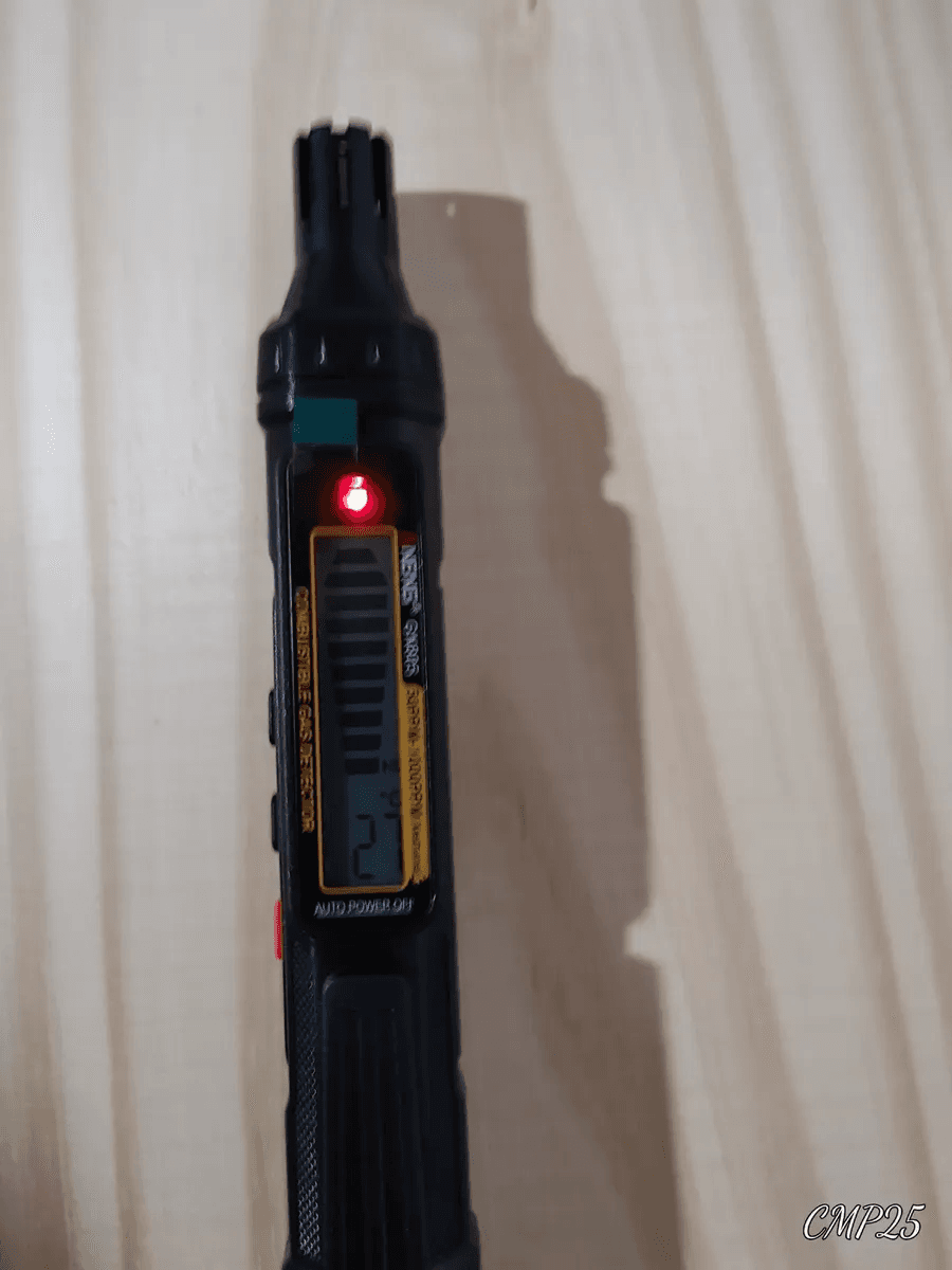 Detector de fugas de gas